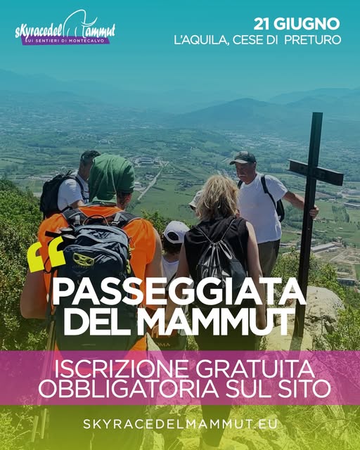 Passeggiata del Mammut 2026